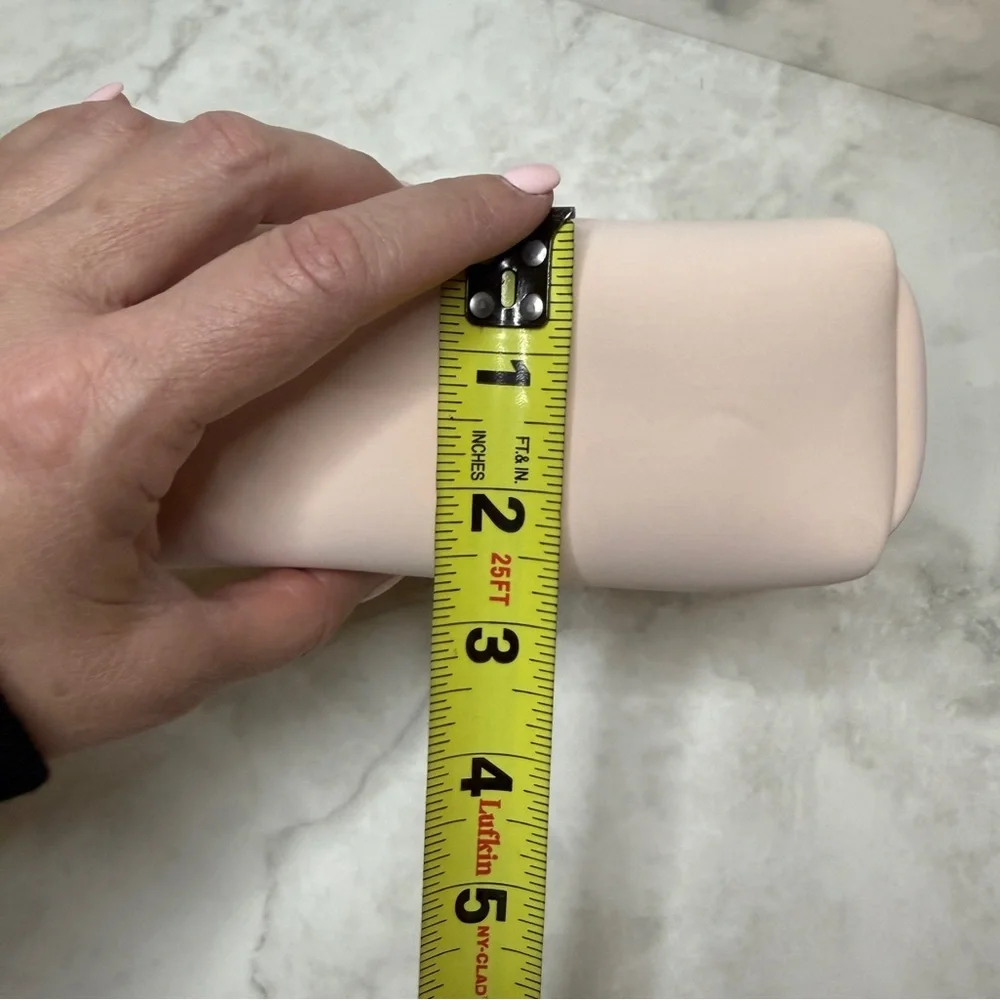 Anastasia Beverly Hills | Faux Leather Makeup Cosmetic Bag | Pink